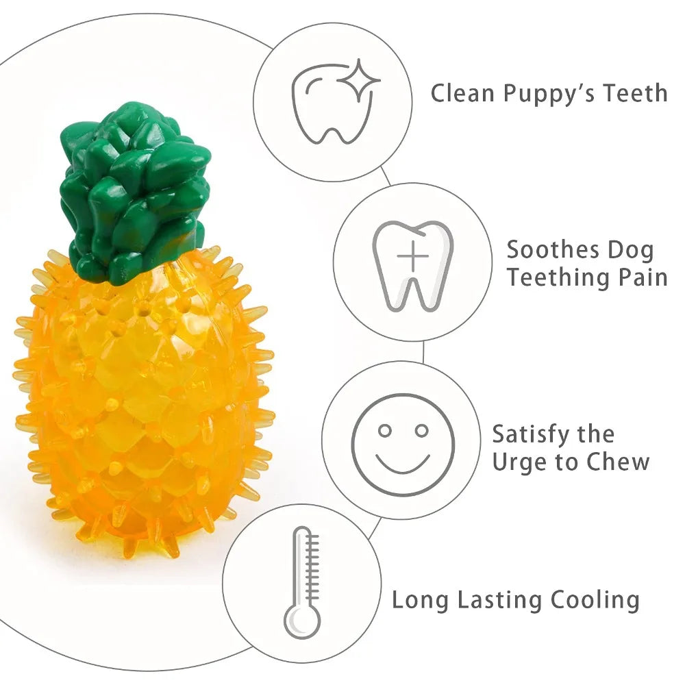 Juguete Refrescante para Perros — Mordedor Congelable Interactivo para Cachorros