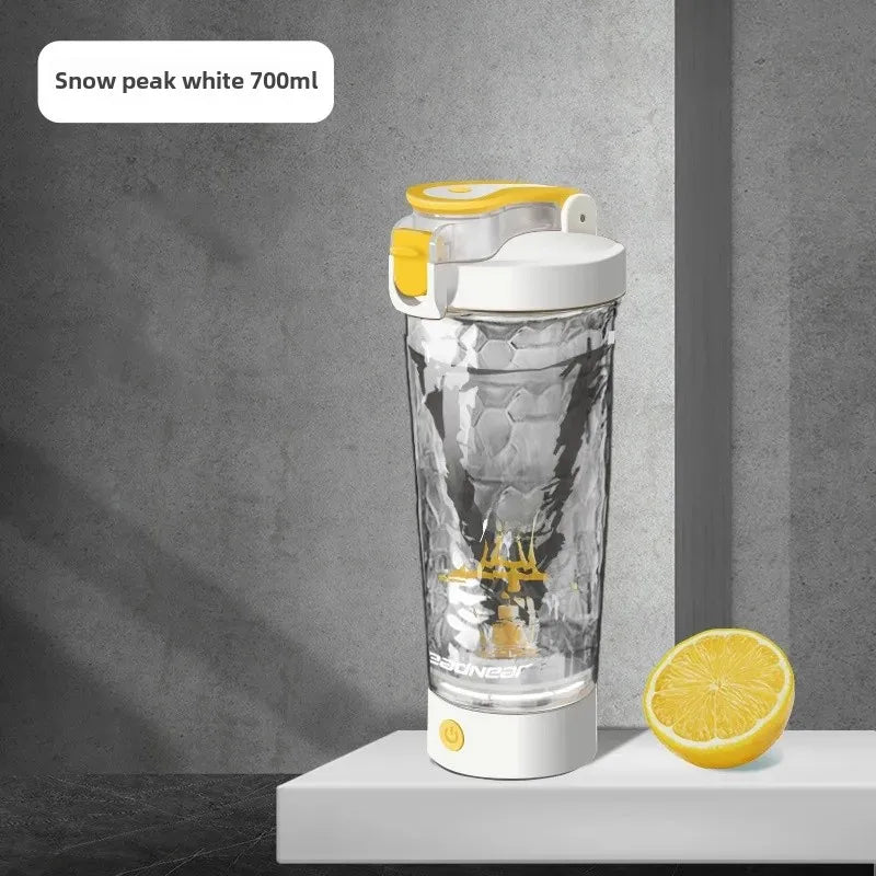 Shaker Eléctrico Recargable — Mezclador Portátil para Proteínas y Batidos